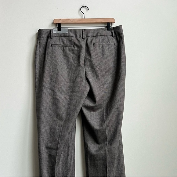 NWT Talbots Newport Houndstooth Trouser Pants Wool 16 Academia Professional - Picture 8 of 15